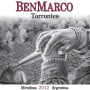 Dominio del Plata BenMarco Torrontes 2012 Front Label
