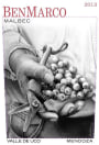 Dominio del Plata BenMarco Malbec 2013 Front Label
