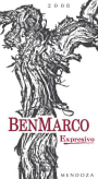 Dominio del Plata BenMarco Expresivo 2008 Front Label