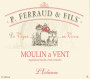 Dominique Ferraud Moulin a Vent 2003 Front Label