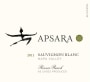 Apsara Cellars Rivers Reach Sauvignon Blanc 2011 Front Label