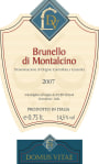 Domus Vitae srl Brunello di Montalcino 2007 Front Label