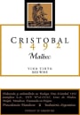 Don Cristobal Malbec 2008 Front Label