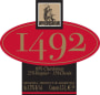 Don Cristobal 1492 White Blend 2014 Front Label