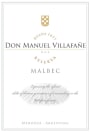 Don Manuel Vilafane Reserva Malbec 2014 Front Label