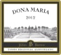 Dona Maria Tinto 2012 Front Label