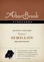 ArborBrook Vineyards Sydney Semillon 2013 Front Label