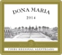 Dona Maria Branco 2014 Front Label