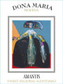 Dona Maria Amantis Reserva Branco 2013 Front Label