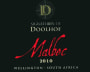 Doolhof Wine Estate Signature Malbec 2010 Front Label