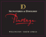 Doolhof Wine Estate Signature Pinotage 2008 Front Label