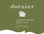 Dornier Chenin Blanc 2015 Front Label