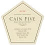 Cain Five (375ML half-bottle) 2012 Front Label