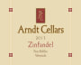 Arndt Cellars Westside Zinfandel 2013 Front Label