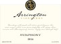 Arrington Vineyards Symphony 2014 Front Label