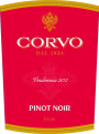 Duca Di Salaparuta Sicilia Corvo Pinot Noir 2012 Front Label