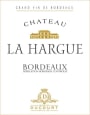 Ducourt Chateau La Hargue Blanc 2007 Front Label