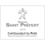 Domaine Saint Prefert Chateauneuf-du-Pape 2015 Front Label