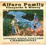 Alfaro Family Lindsay Paige Vineyard Chardonnay 2015 Front Label