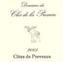 Dupere Barrera Domaine du Clos la Procure Rouge 2005 Front Label