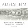 Adelsheim Winderlea Vineyard Pinot Noir 2007 Front Label