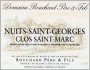 Bouchard Pere & Fils Nuits-St. Georges Premier Cru Clos St. Marc 1997 Front Label