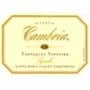 Cambria Tepusquet Vineyard Syrah 1997 Front Label
