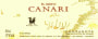 El Grifo Canari 2010 Front Label