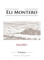Eli Montero Malbec 2015 Front Label