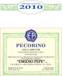 Emidio Pepe Colli Aprutini Pecorino 2010 Front Label