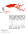 Empordalia Sinols Negre 2015 Front Label