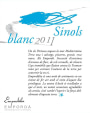 Empordalia Sinols Blanc 2011 Front Label