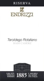 Endrizzi Rotaliano Riserva Superiore Teroldego 2011 Front Label