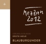Erste + Neue Alto Adige Mezzan Blauburgunder 2012 Front Label