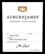 AuburnJames Winery Bella Vista Vineyard-Block 14 Cabernet Sauvignon 2010 Front Label