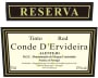 Ervideira Alentejo Reserva 2010 Front Label