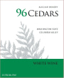 Auclair Winery 96 Cedars White Blend 2013 Front Label