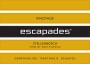 Escapade Winery Pinotage 2014 Front Label