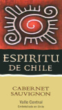 Espiritu de Chile Cabernet Sauvignon 2008 Front Label