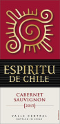 Espiritu de Chile Cabernet Sauvignon 2015 Front Label