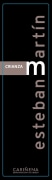 Esteban Martin Crianza 2011 Front Label