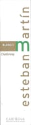 Esteban Martin Blanco 2013 Front Label