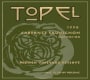 Topel Winery Hidden Vineyard Reserve Cabernet Sauvignon 1998  Front Label