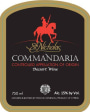 Etko Winery St. Nicholas Commandaria 2000 Front Label