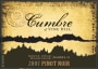 Cumbre of Vine Hill Pinot Noir 2007 Front Label