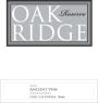 Oak Ridge Winery Ancient Vine Zinfandel Reserve 2010 Front Label