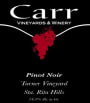 Carr Vineyards & Winery Turner Vineyard Pinot Noir 2011 Front Label