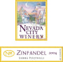 Nevada City Winery Zinfandel 2004  Front Label