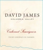 David James Cabernet Sauvignon 2013  Front Label