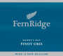 Fern Ridge Hawke's Bay Pinot Gris 2016  Front Label
